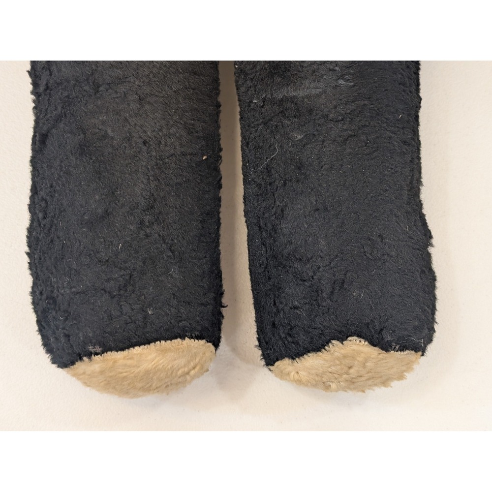 Vintage Panda Bear Plush Stuffed Animal Toy Collectible Faux Fur Beige Black 25" - Picture 4 of 5